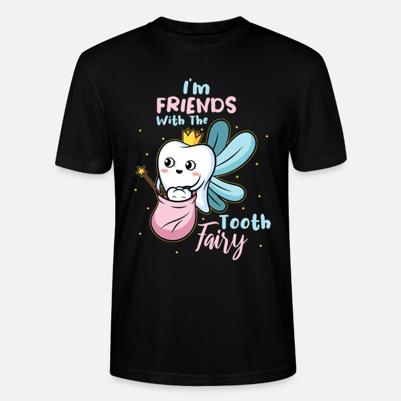 Assistante dentaire - T-shirt bio CRAFTER Stanley Stella Unisexe - noir