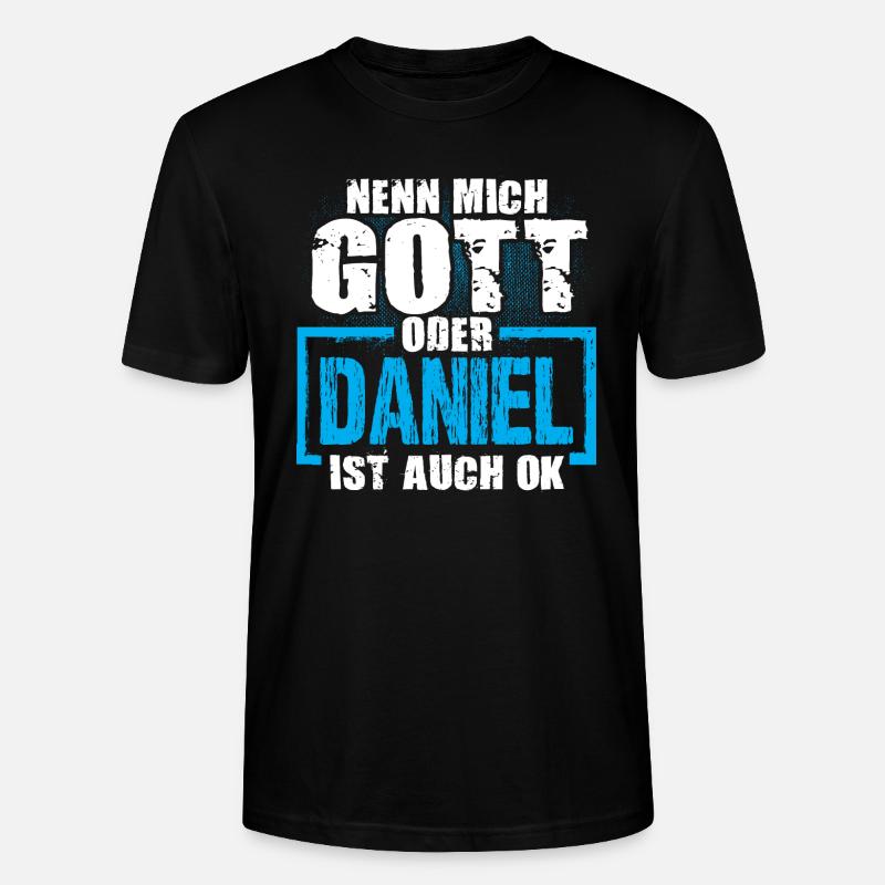 DANIEL - ok - Stanley/Stella Unisex Bio-T-Shirt CRAFTER - Schwarz