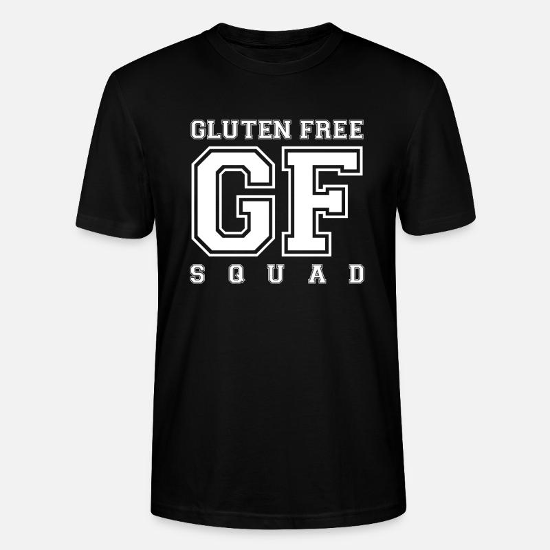 SQUAD SANS GLUTEN (w) - T-shirt bio CRAFTER Stanley Stella Unisexe - noir