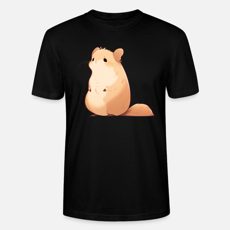 Elefantenspitzmaus - Stanley/Stella Unisex Bio-T-Shirt CRAFTER - Schwarz