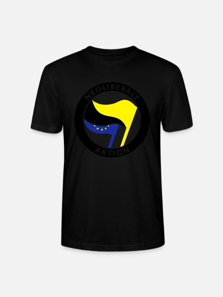 Neoliberale Aktion - Stanley/Stella Unisex Bio-T-Shirt CRAFTER - Schwarz
