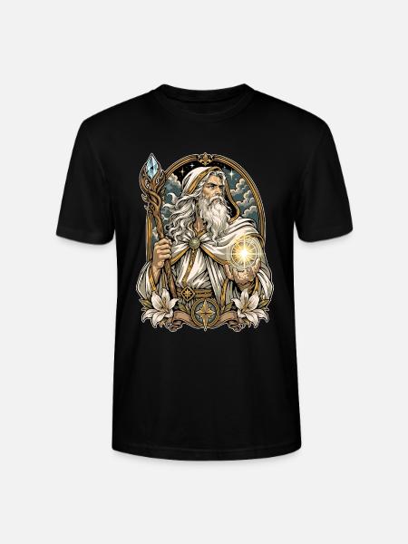 Der Magier - Stanley/Stella Unisex Bio-T-Shirt CRAFTER - Schwarz