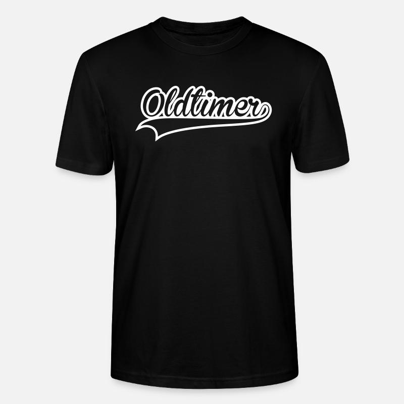 Oldtimer - Stanley/Stella Unisex Bio-T-Shirt CRAFTER - Schwarz