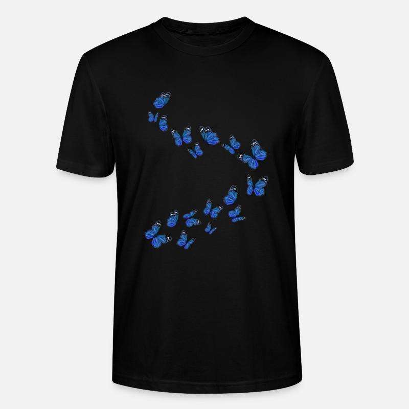 Fille Beau papillon - T-shirt bio CRAFTER Stanley Stella Unisexe - noir