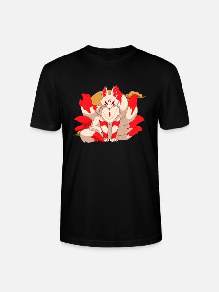 Kitsune - Stanley/Stella Unisex Bio-T-Shirt CRAFTER - Schwarz