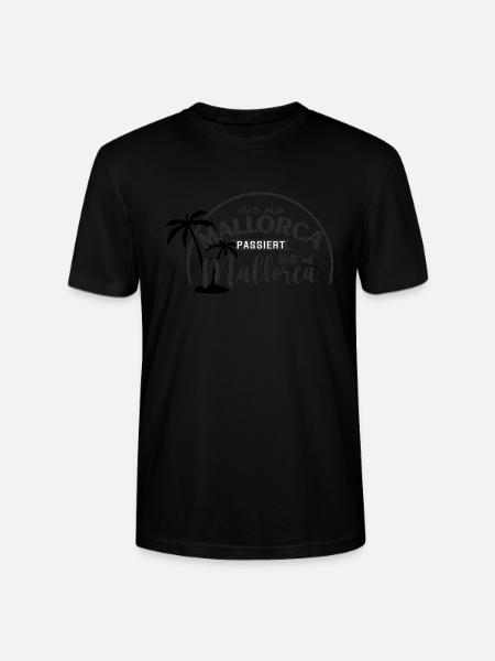 Mallorca - Stanley/Stella Unisex Bio-T-Shirt CRAFTER - Schwarz