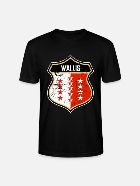 Valais - Stanley/Stella CRAFTER Unisex Organic T-Shirt - black
