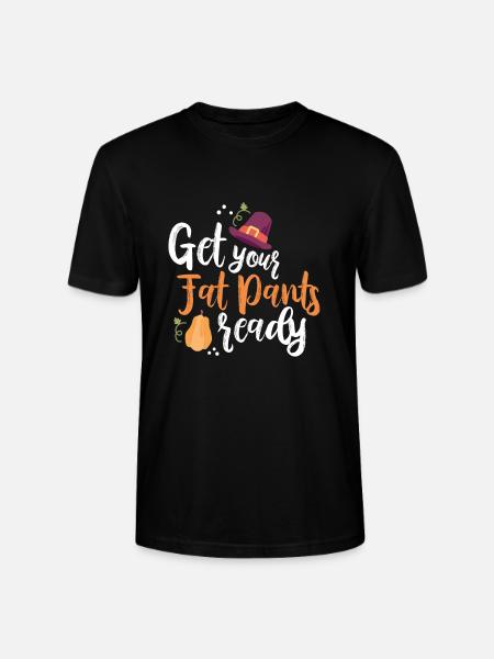 Get your fat pants ready - Stanley/Stella CRAFTER Unisex Organic T-Shirt - black