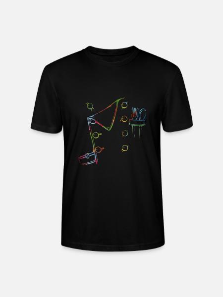 Cool baker outfit - Stanley/Stella CRAFTER Unisex Organic T-Shirt - black