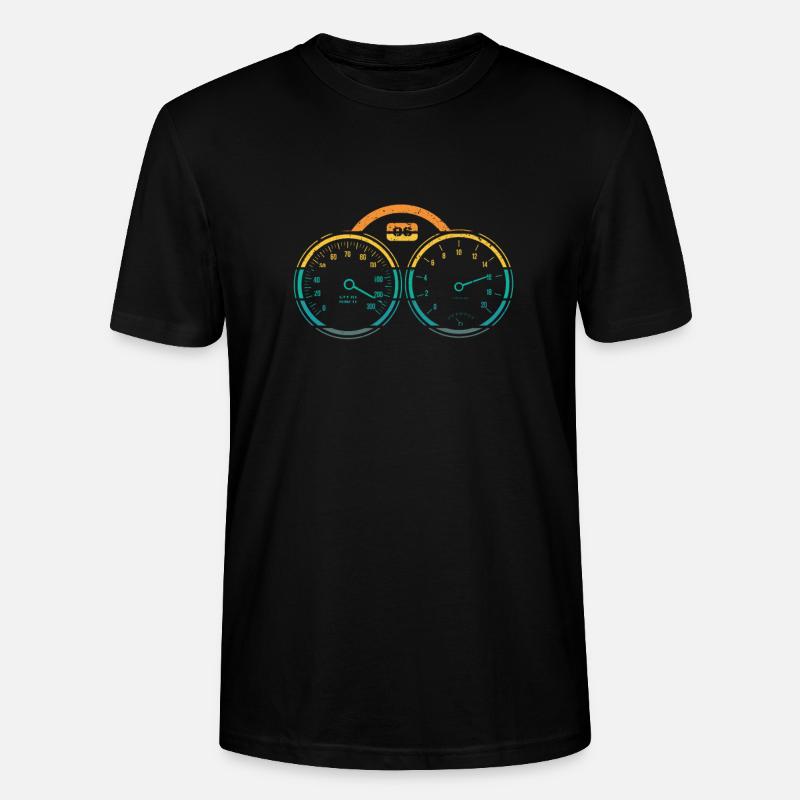 Motorrad Tacho - Stanley/Stella Unisex Bio-T-Shirt CRAFTER - Schwarz