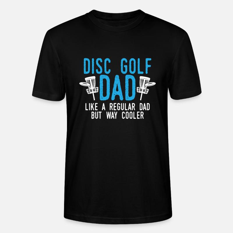 Père du disc golf - T-shirt bio CRAFTER Stanley Stella Unisexe - noir