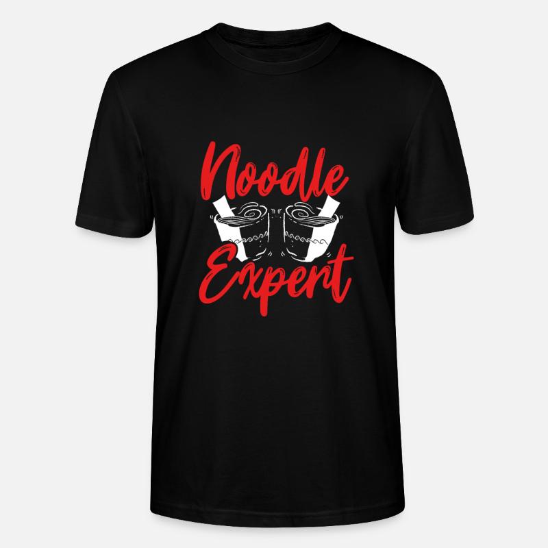 Ramen Nudel Experte - Stanley/Stella Unisex Bio-T-Shirt CRAFTER - Schwarz