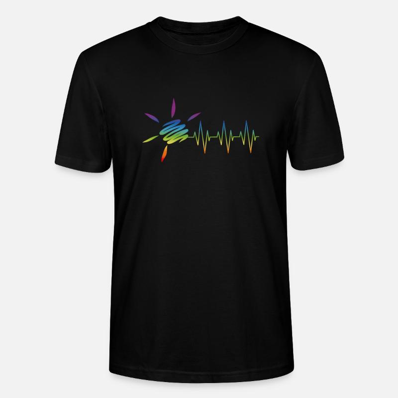 Frequenz Der Sommersonne - Stanley/Stella Unisex Bio-T-Shirt CRAFTER - Schwarz