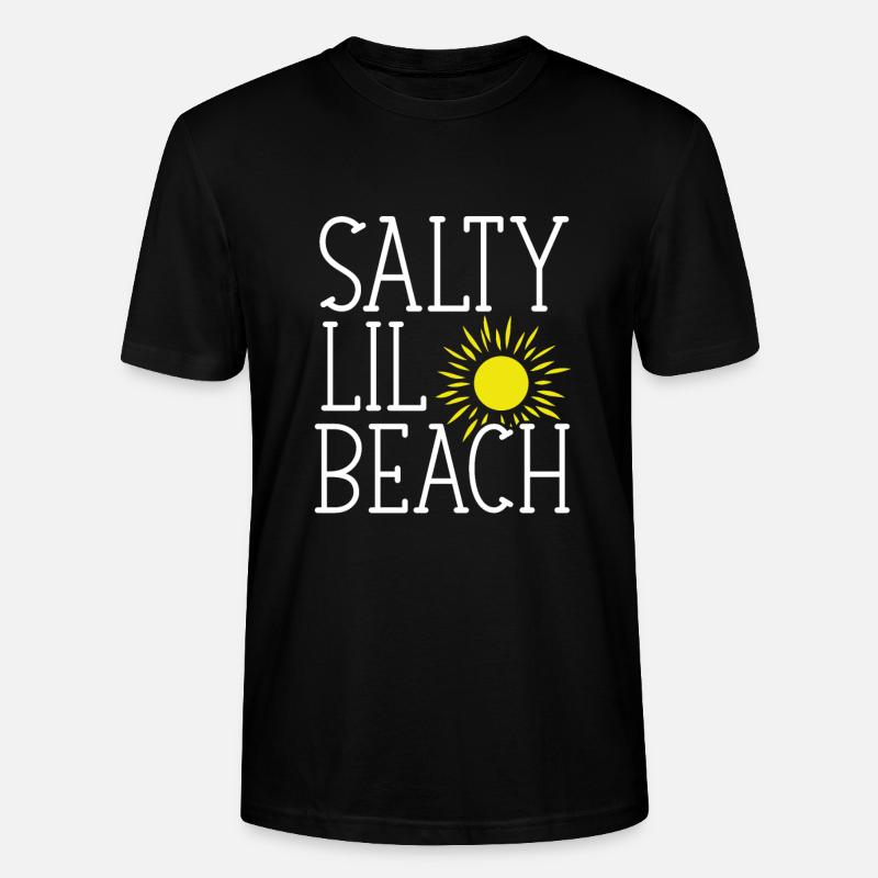 Petite plage salée - T-shirt bio CRAFTER Stanley Stella Unisexe - noir