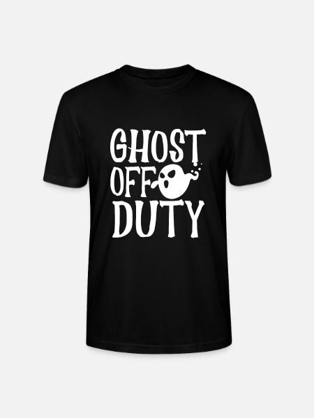 Ghosts Out of Service - Stanley/Stella CRAFTER Unisex Organic T-Shirt - black