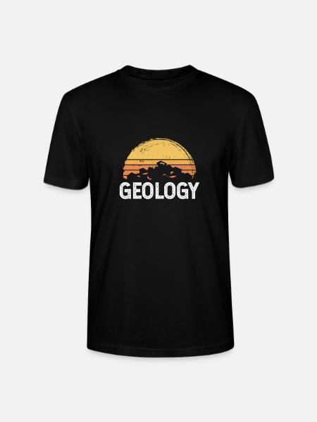Geologist Sun - Stanley/Stella CRAFTER Unisex Organic T-Shirt - black