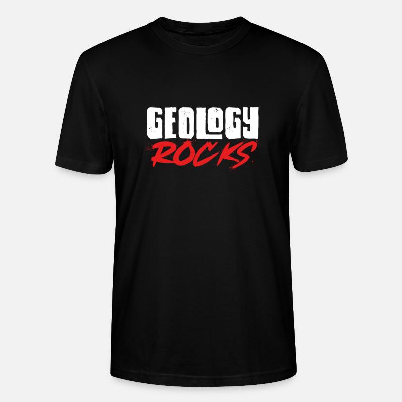 Roches de géologue - T-shirt bio CRAFTER Stanley Stella Unisexe - noir