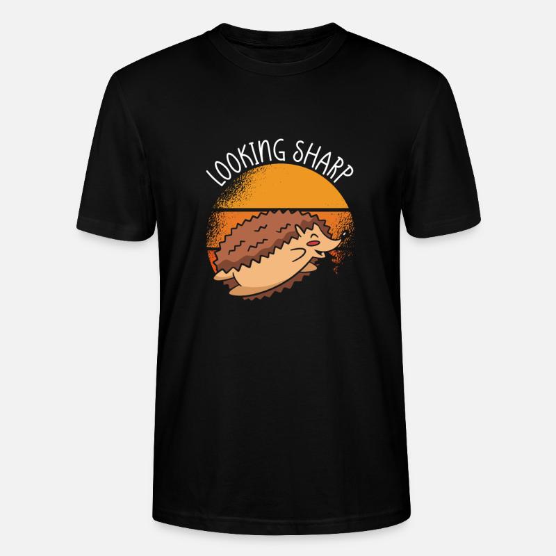 Rechercher Sharp Hedgehog - T-shirt bio CRAFTER Stanley Stella Unisexe - noir