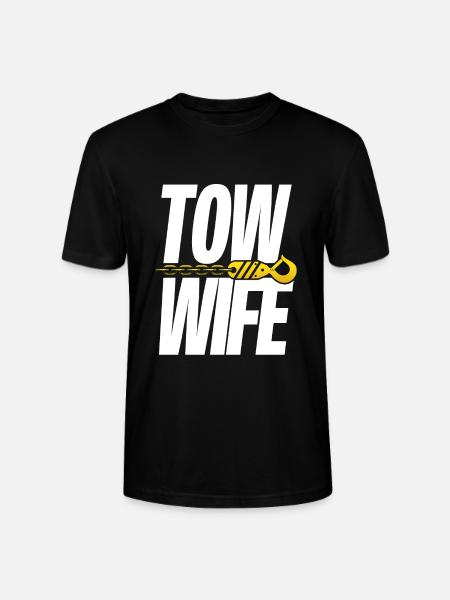 Wife Of the tow driver - Stanley/Stella CRAFTER Unisex Organic T-Shirt - black