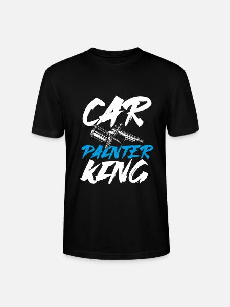 Car Painter King - Stanley/Stella CRAFTER Unisex Organic T-Shirt - black