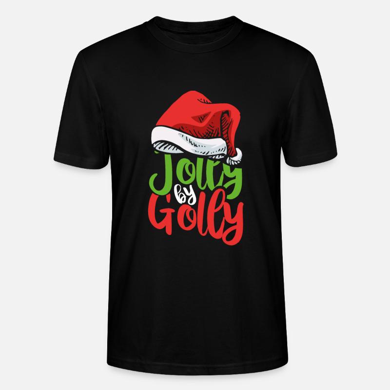 Sacrément bonne humeur à Noël - T-shirt bio CRAFTER Stanley Stella Unisexe - noir