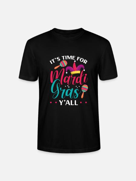 It's time for Carnival - Stanley/Stella CRAFTER Unisex Organic T-Shirt - black
