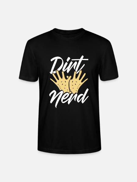 Dirty nerd workers - Stanley/Stella CRAFTER Unisex Organic T-Shirt - black