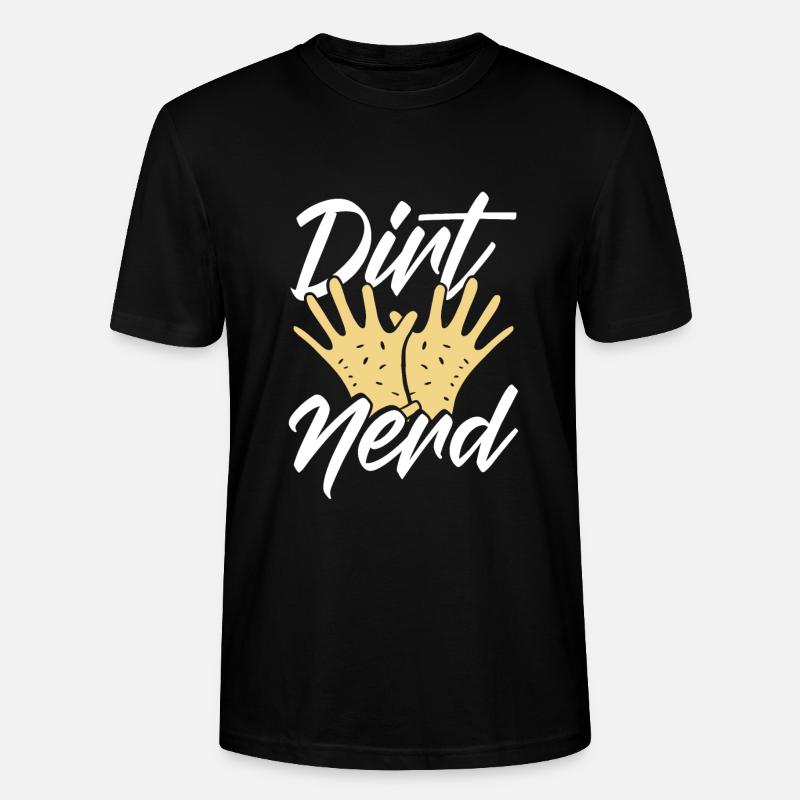 Sales travailleurs nerds - T-shirt bio CRAFTER Stanley Stella Unisexe - noir