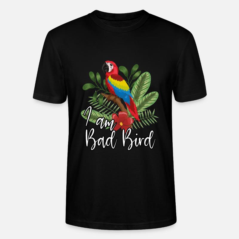 Ich Bin Ein böser Vogel - Stanley/Stella Unisex Bio-T-Shirt CRAFTER - Schwarz
