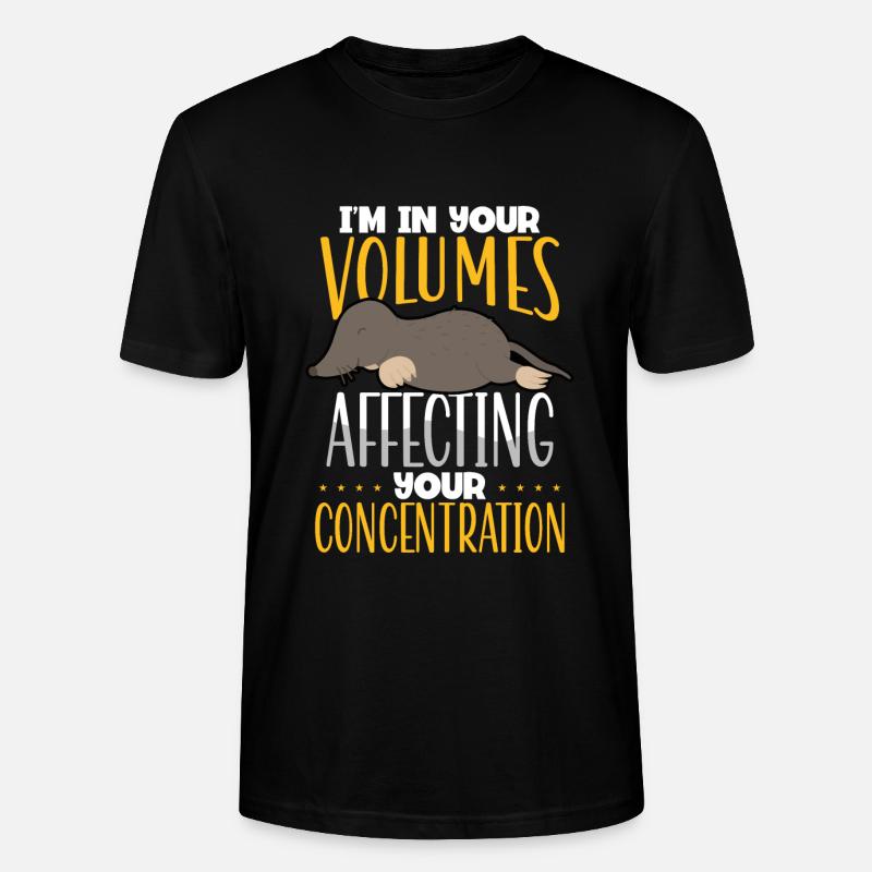 affecter votre concentration - T-shirt bio CRAFTER Stanley Stella Unisexe - noir