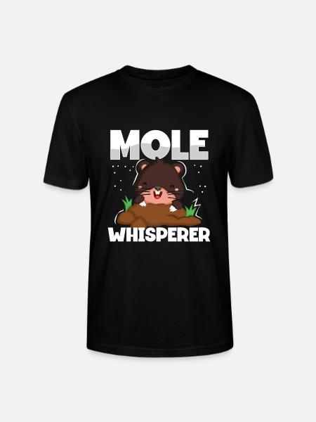 Mole Whisperer - Stanley/Stella CRAFTER Unisex Organic T-Shirt - black