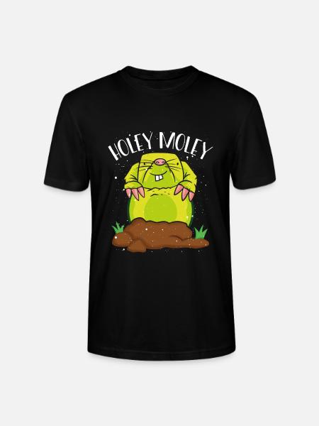 Holey Mole - Stanley/Stella CRAFTER Unisex Organic T-Shirt - black