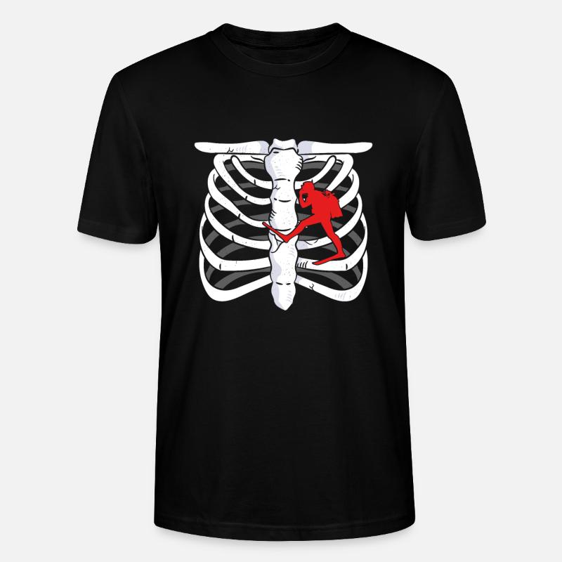 Poumon du plongeur - T-shirt bio CRAFTER Stanley Stella Unisexe - noir