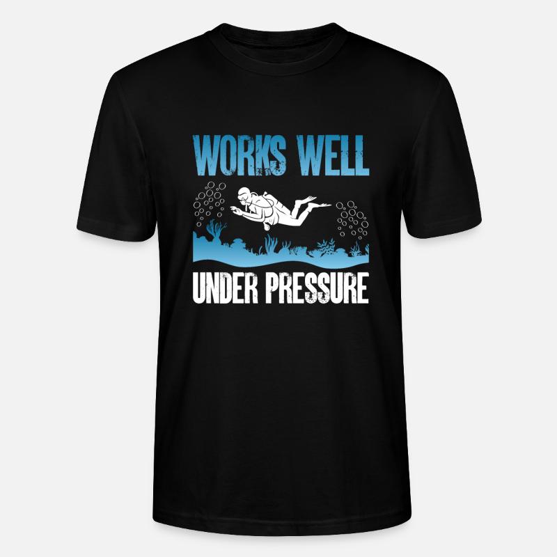 Fonctionne bien sous pression - T-shirt bio CRAFTER Stanley Stella Unisexe - noir