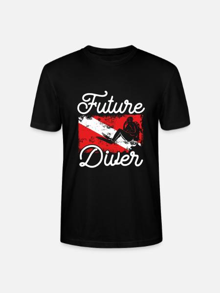 Futur plongeur - T-shirt bio CRAFTER Stanley Stella Unisexe - noir