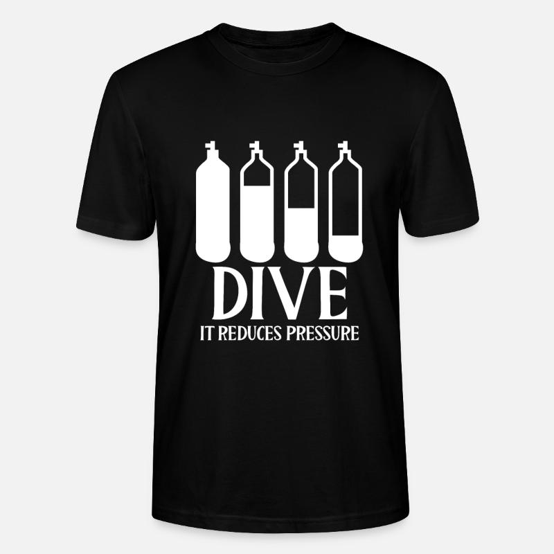 Trempez-le réduit la pression - T-shirt bio CRAFTER Stanley Stella Unisexe - noir