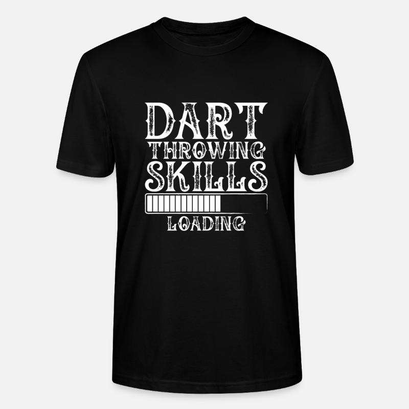Loading dart throwing skills - Stanley/Stella CRAFTER Unisex Organic T-Shirt - black