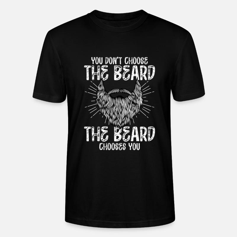 La barbe vous choisit - T-shirt bio CRAFTER Stanley Stella Unisexe - noir