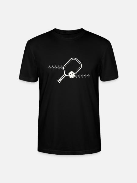 Pickleball frequency - Stanley/Stella CRAFTER Unisex Organic T-Shirt - black