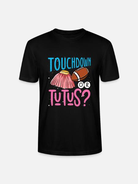Touchdown Oder Tutus - Stanley/Stella Unisex Bio-T-Shirt CRAFTER - Schwarz
