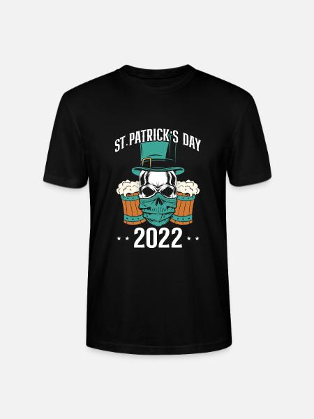St. Patrick's Day 2022 - Stanley/Stella CRAFTER Unisex Organic T-Shirt - black