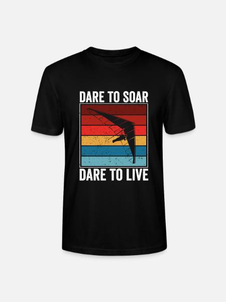 Osez grimper, osez - T-shirt bio CRAFTER Stanley Stella Unisexe - noir