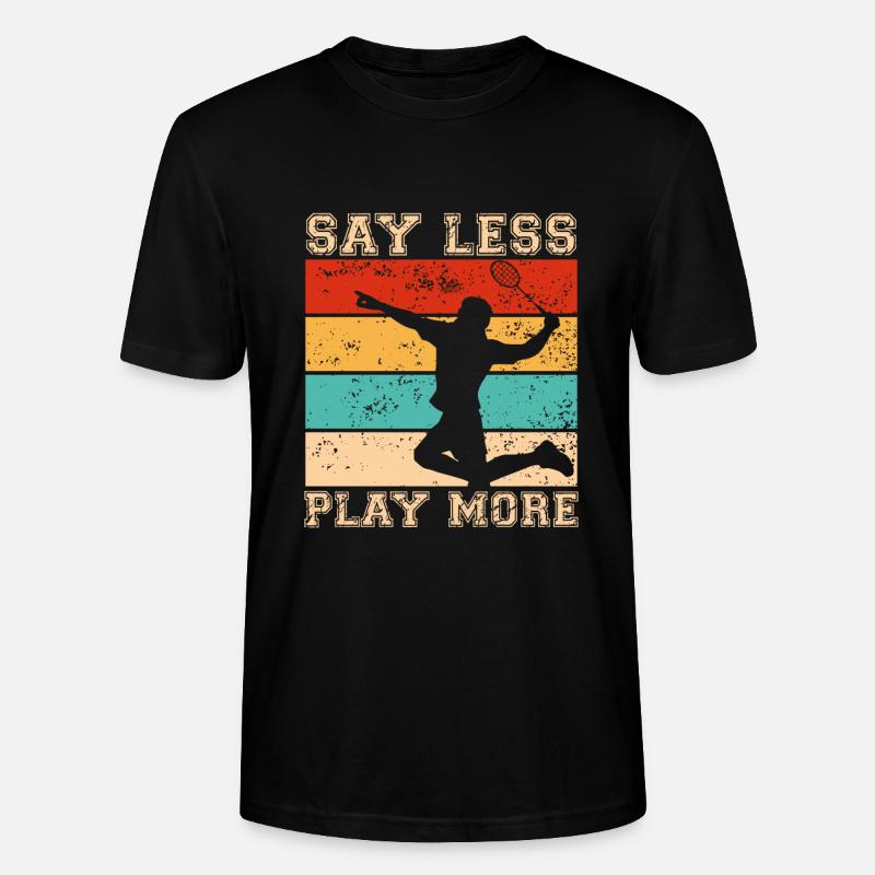 Parlez moins, jouez plus - T-shirt bio CRAFTER Stanley Stella Unisexe - noir