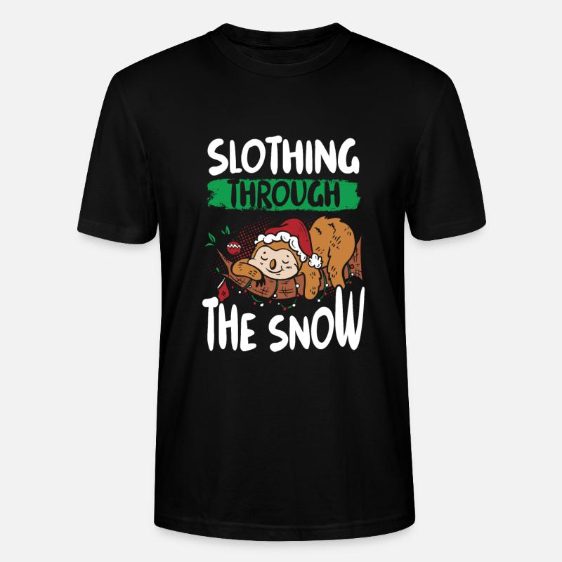 Durch Den Schnee Schleudern - Stanley/Stella Unisex Bio-T-Shirt CRAFTER - Schwarz