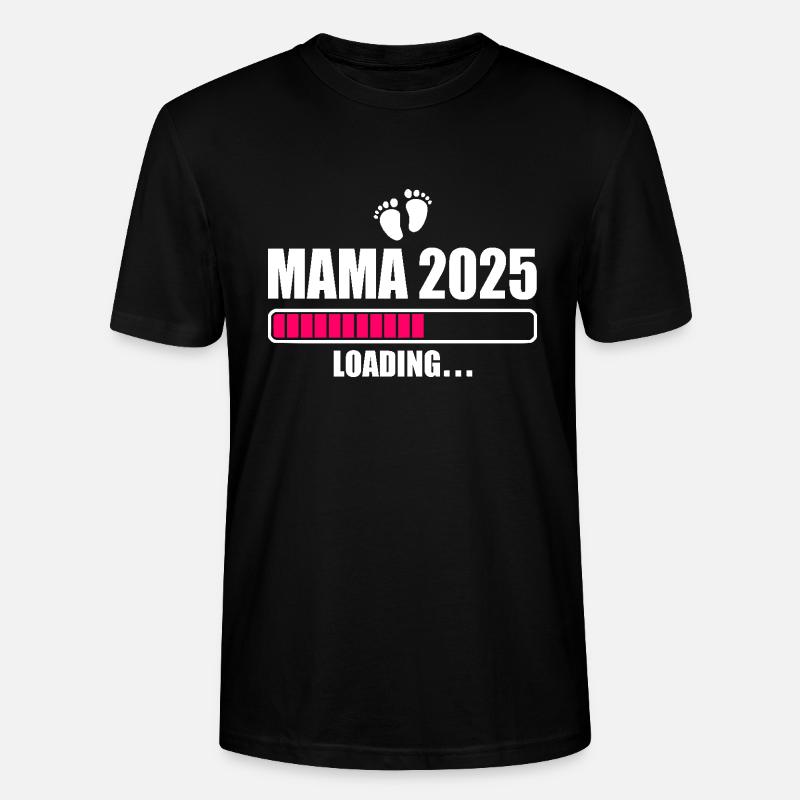 Mama 2025 - Stanley/Stella Unisex Bio-T-Shirt CRAFTER - Schwarz