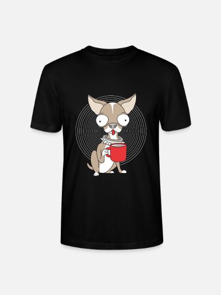 Chihuahua - Stanley/Stella CRAFTER Unisex Organic T-Shirt - black