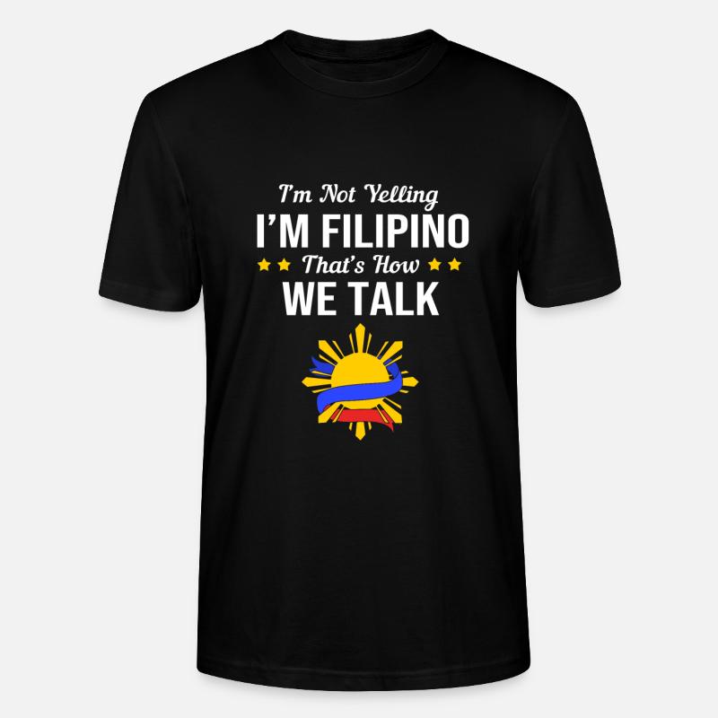 Philippinisch Philippinen - Stanley/Stella Unisex Bio-T-Shirt CRAFTER - Schwarz