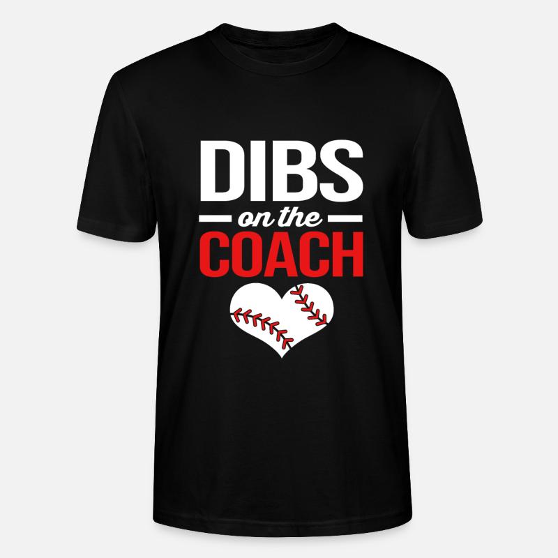 Baseball Coach - Stanley/Stella Unisex Bio-T-Shirt CRAFTER - Schwarz
