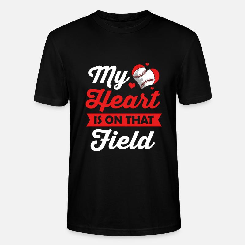 Baseball - Stanley/Stella Unisex Bio-T-Shirt CRAFTER - Schwarz