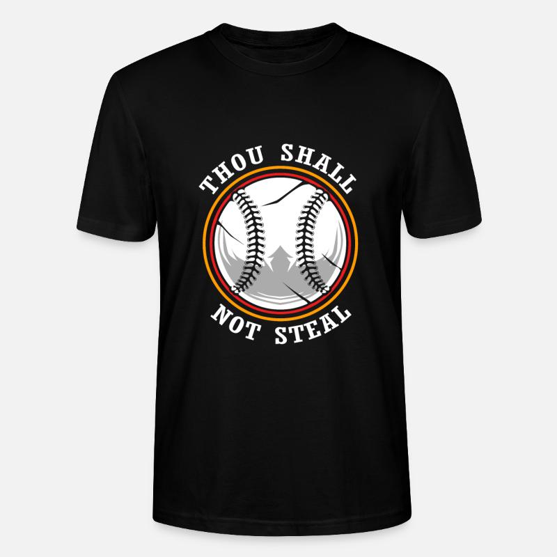 Baseball - Stanley/Stella Unisex Bio-T-Shirt CRAFTER - Schwarz